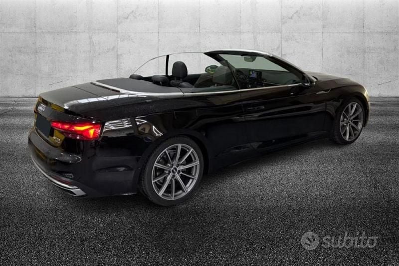 Usata Audi A5 Cabriolet Comfort 190 CV (139 kW) 2020 Nero metallizzato Cabrio