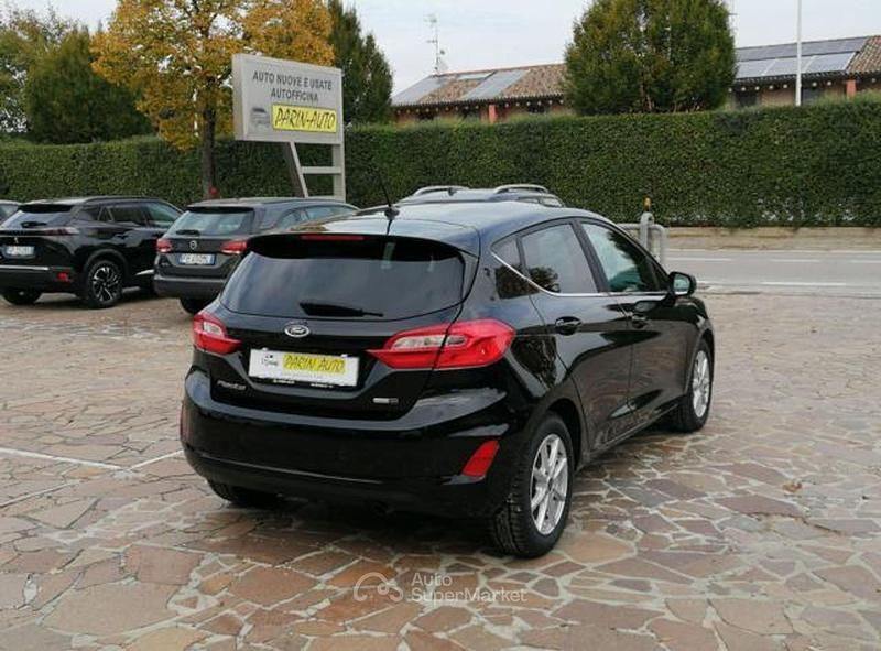Usata Ford Fiesta Titanium 125 CV (91 kW) 2021 Nero Utilitaria