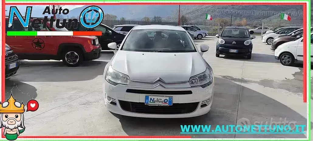 Usata Citroën C5 Seduction 111 CV (81 kW) 2012 Bianco Berlina