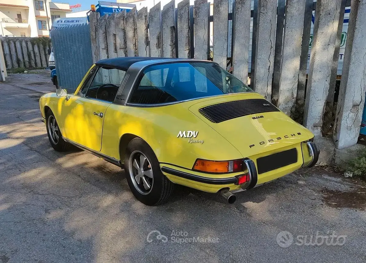 Usata Porsche 911 E 1970 Giallo