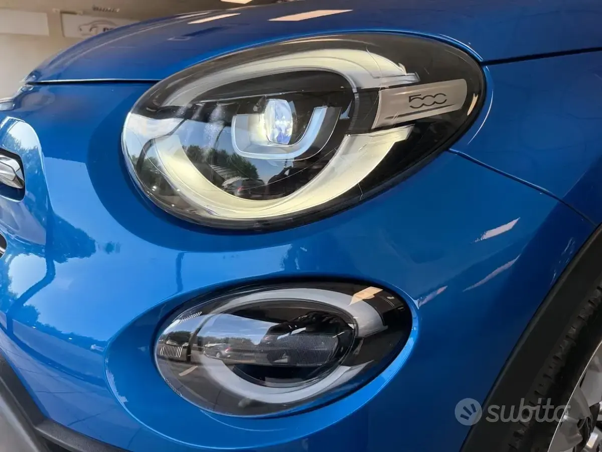 Usata Fiat 500X Cross 151 CV (111 kW) 2019 Blu SUV