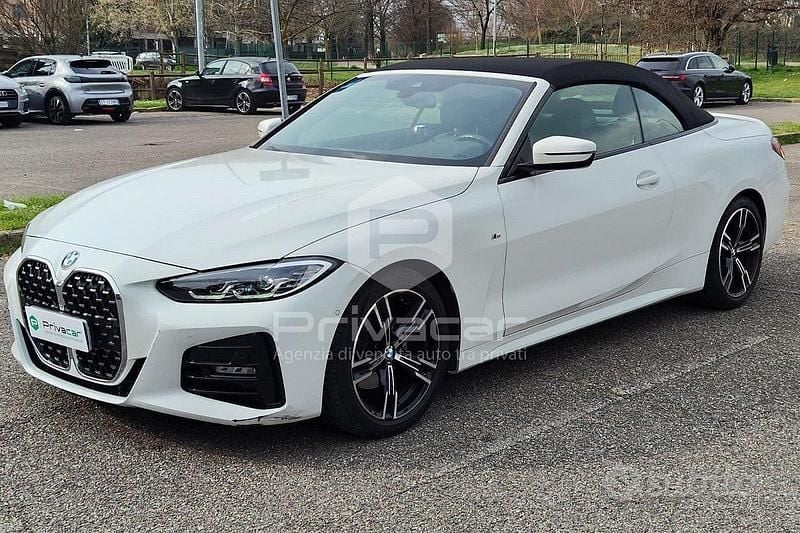 Usata BMW 420 M Sport 190 CV (139 kW) 2021 Bianco Cabrio