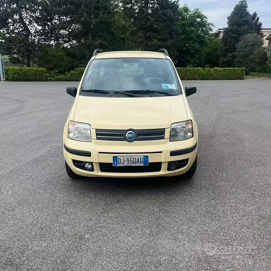 Usata Fiat Panda 60 CV (44 kW) 2007 Giallo Utilitaria