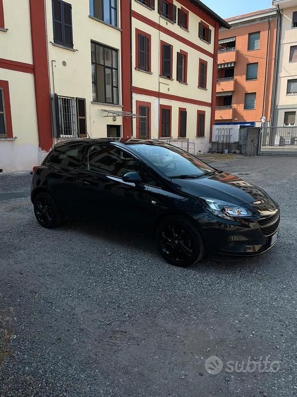 Usata Opel Corsa Sport 115 CV (84 kW) 2016 Nero Coupé