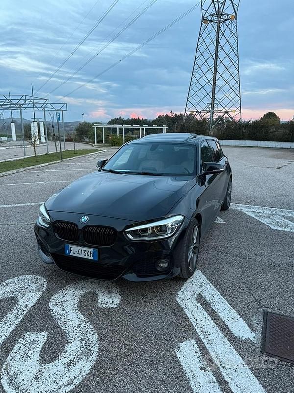 Usata BMW 120 Efficient Dynamics 190 CV (139 kW) 2017 Nero Utilitaria