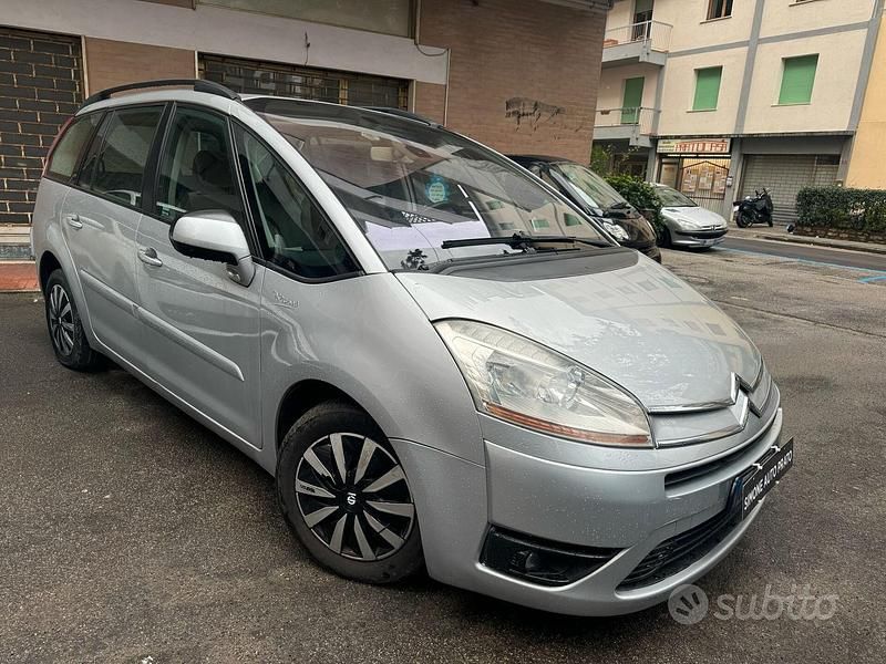 Usata Citroën Grand C4 Picasso Elegance 109 CV (80 kW) 2007 Grigio Monovolume