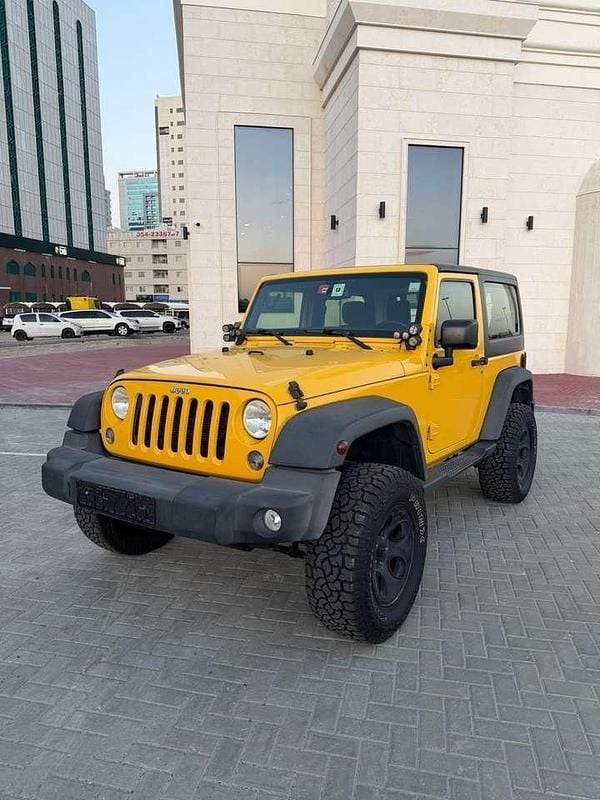 Usata Jeep Wrangler Sport 284 CV (208 kW) 2015 Giallo SUV