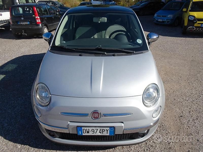 Usata Fiat 500 Lounge 75 CV (55 kW) 2009 Grigio Berlina