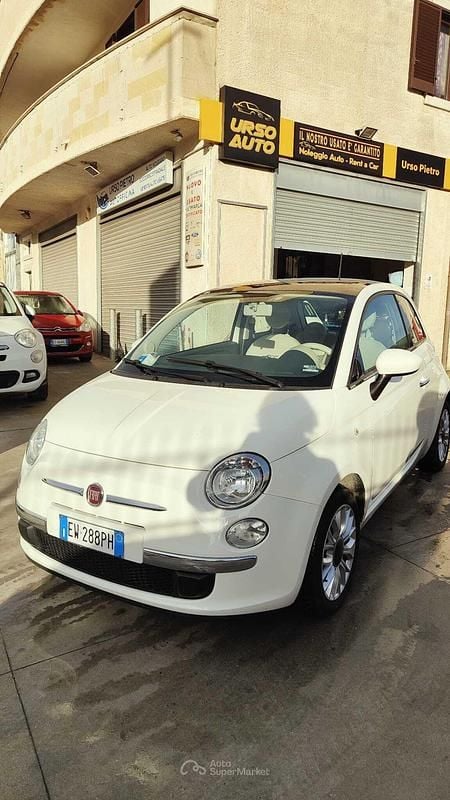 Usata Fiat 500 69 CV (50 kW) 2014 Bianco Berlina