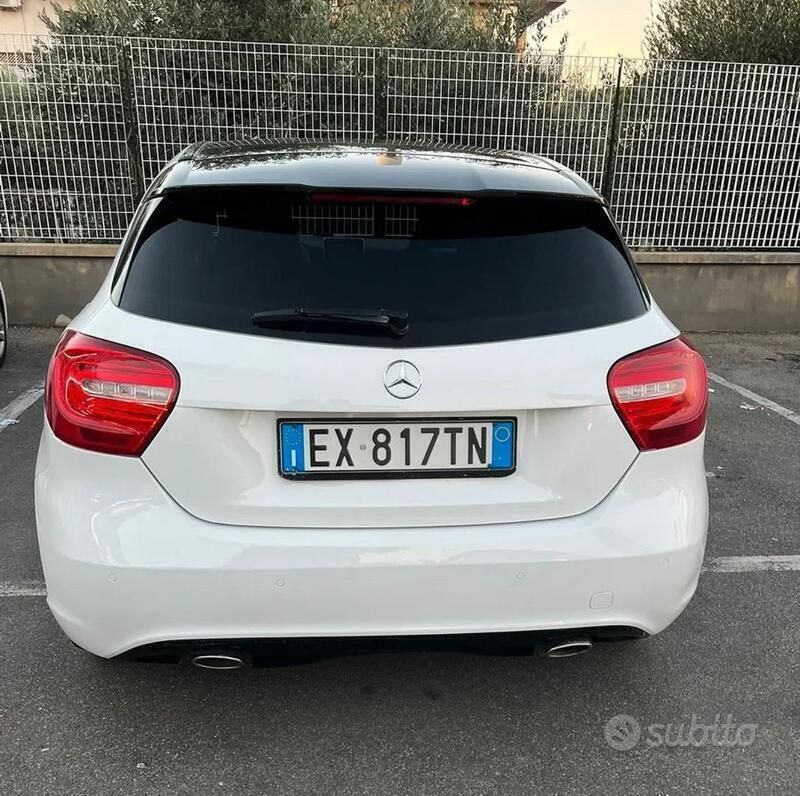 Usata Mercedes A180 109 CV (80 kW) 2013 Bianco Berlina