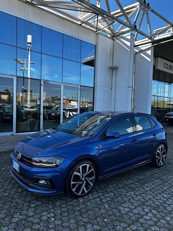 Usata VW Polo GTI 200 CV (147 kW) 2019 Blu Utilitaria