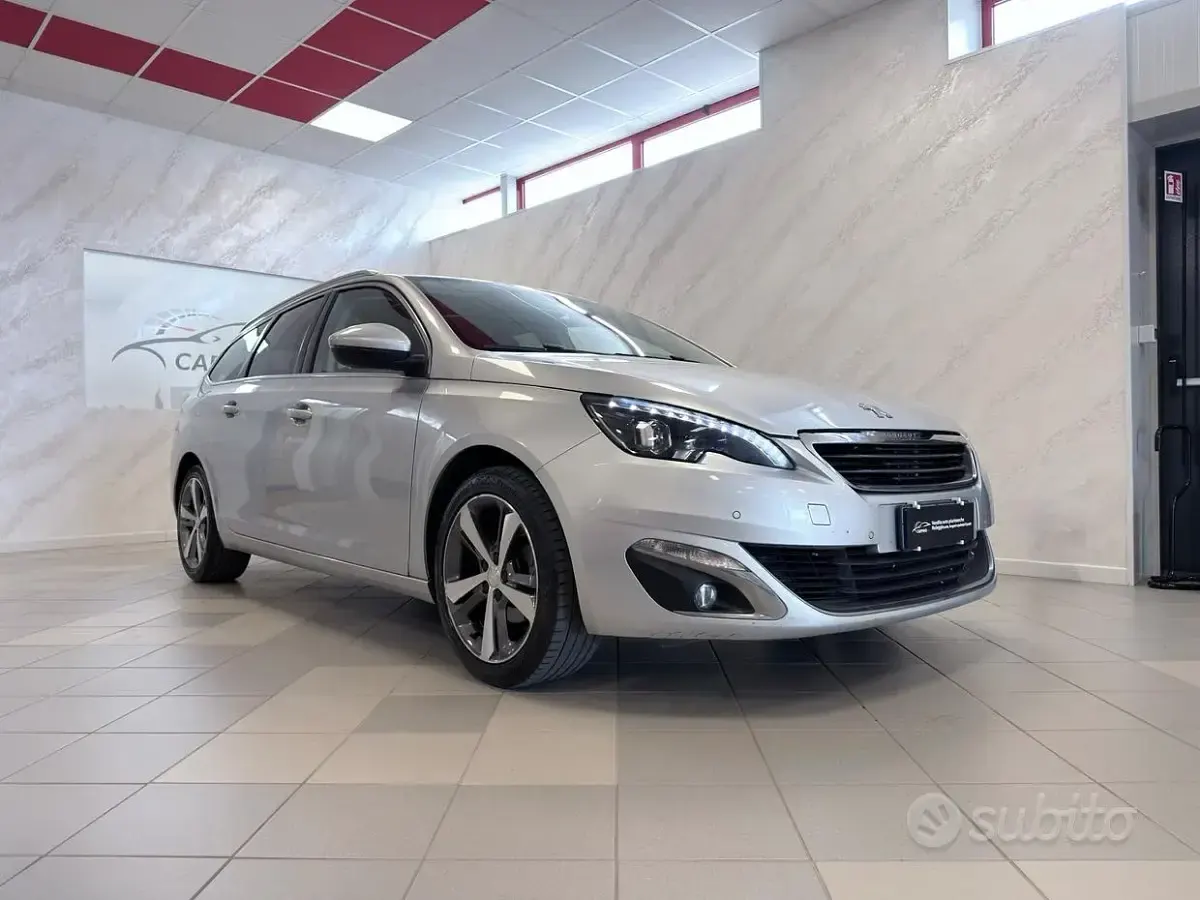 Usata Peugeot 308 GT-line 120 CV (88 kW) 2016 Grigio Station wagon