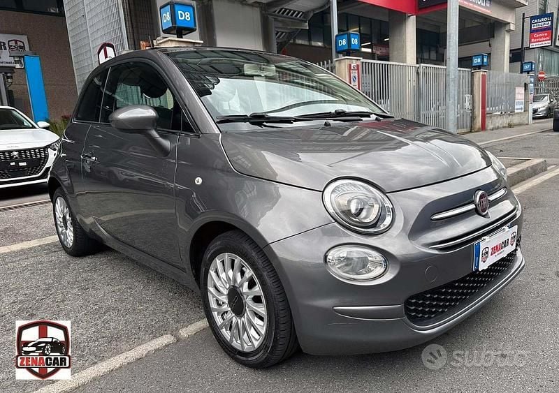 Usata Fiat 500 Lounge 69 CV (50 kW) 2018 Grigio Berlina