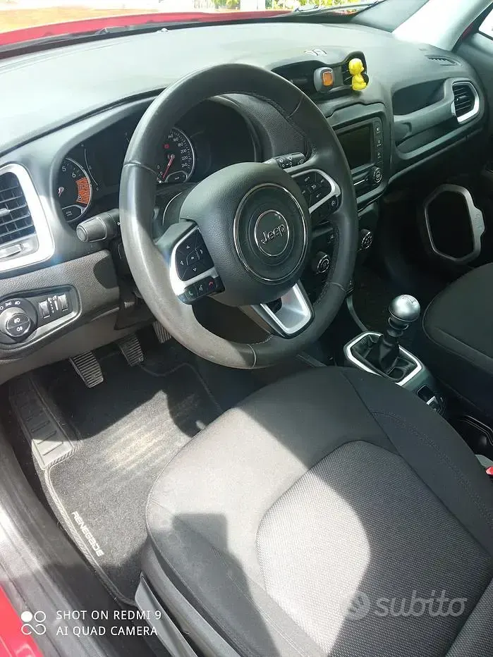 Usata Jeep Renegade 120 CV (88 kW) 2018 Rosso SUV