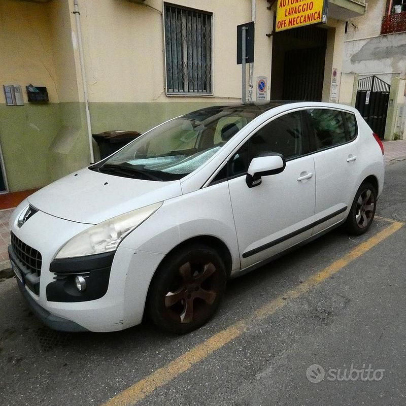 Usata Peugeot 3008 112 CV (82 kW) 2010 Bianco Station wagon