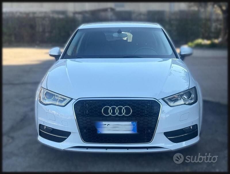 Usata Audi A3 Cabriolet Ambition 150 CV (110 kW) 2015 Bianco Cabrio