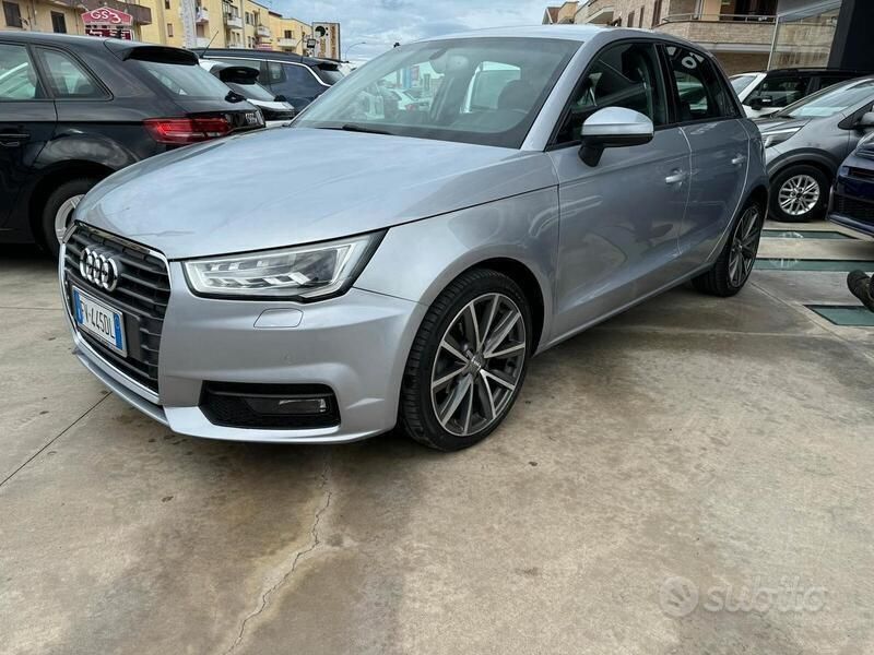 Usata Audi A1 S-Line 90 CV (66 kW) 2016 Argento Utilitaria