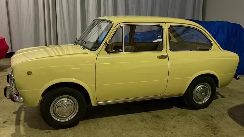 Usata Fiat 850 50 CV (36 kW) 1968 Giallo Coupé