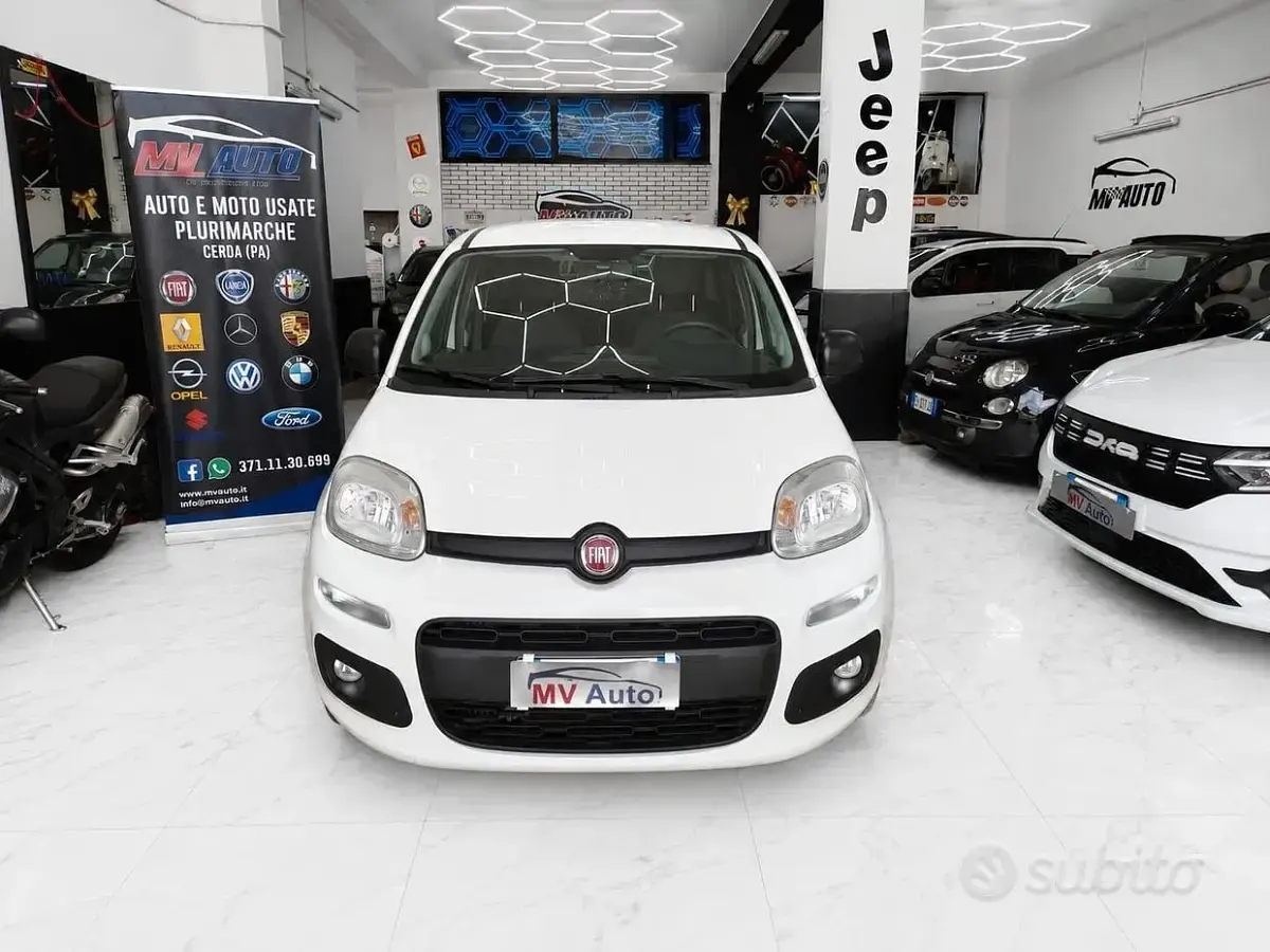 Usata Fiat Panda 80 CV (58 kW) 2017 Bianco Utilitaria