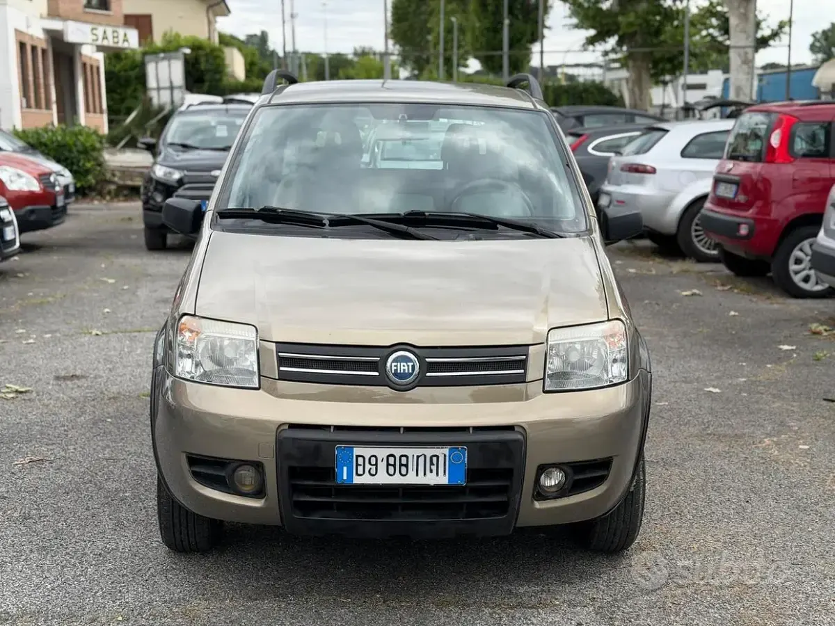 Usata Fiat Panda 4x4 69 CV (50 kW) 2007 Beige Utilitaria