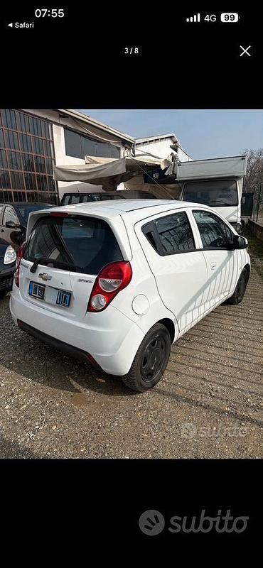 Usata Chevrolet Spark 2011 Bianco Utilitaria
