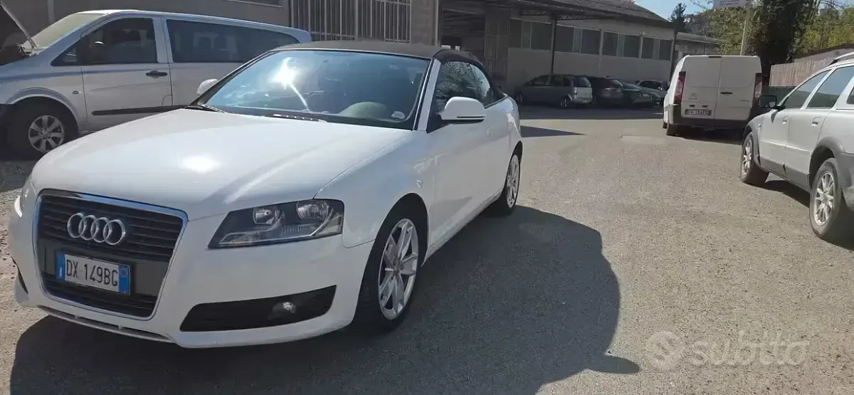 Usata Audi A3 Cabriolet Ambition 105 CV (77 kW) 2009 Cabrio
