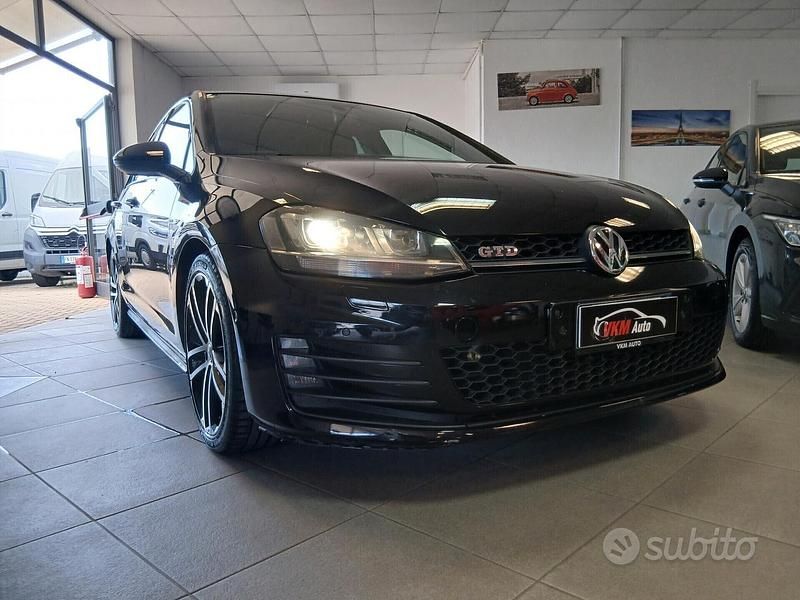 Usata VW Golf VII GTD 184 CV (135 kW) 2016 Nero Berlina
