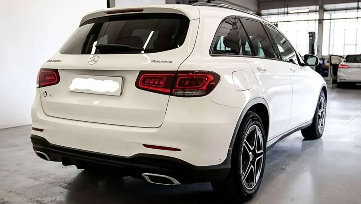 Usata Mercedes GLC220 Premium 194 CV (142 kW) 2019 Bianco SUV