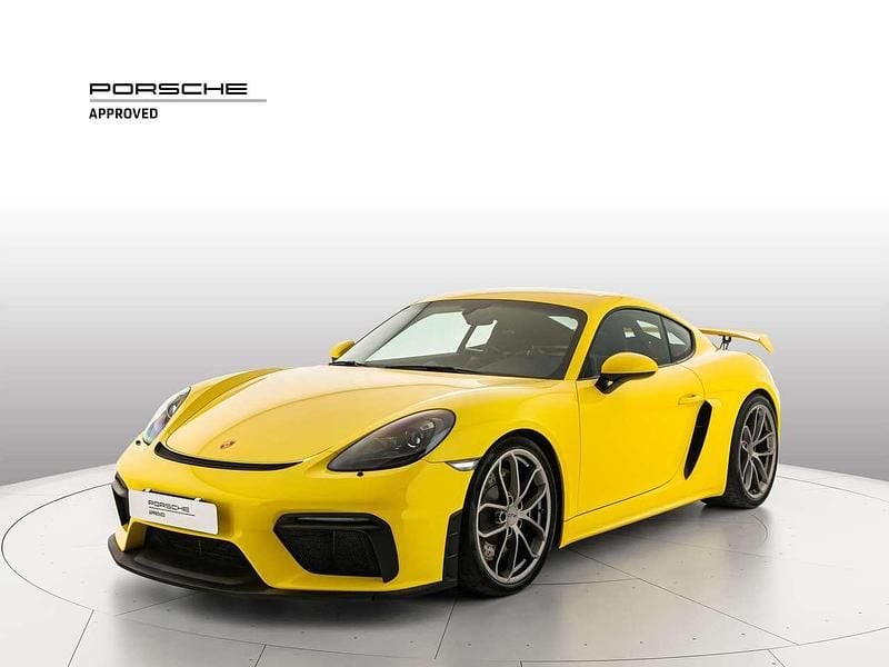 P3 giallo racing Usata 2020 Porsche Cayman GT4 Coupé | 104.900 € (Ottimo prezzo) - Immagine 1/4