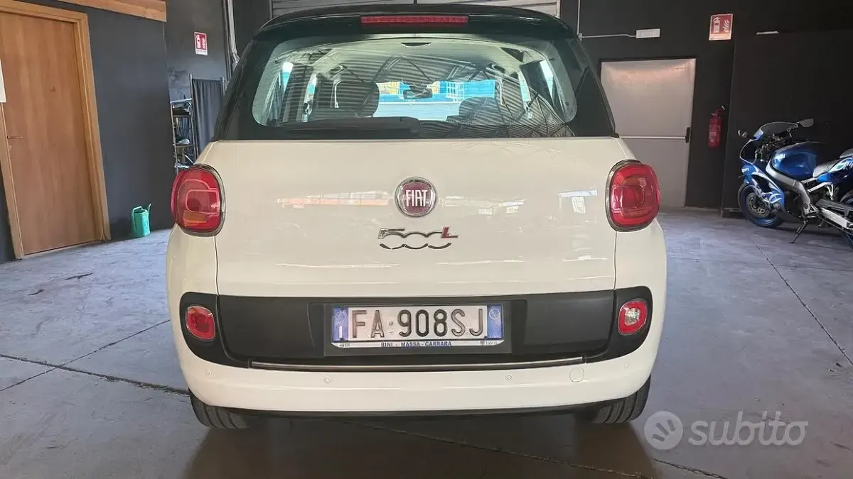 Usata Fiat 500L Lounge 85 CV (62 kW) 2014 Bianco Monovolume