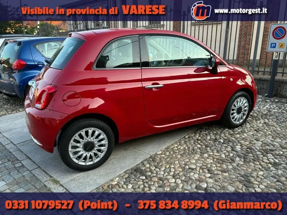 Usata Fiat 500X Lounge 69 CV (50 kW) 2016 Rosso SUV