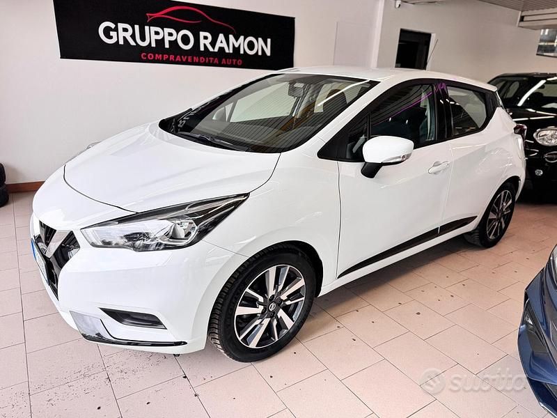 Usata Nissan Micra 71 CV (52 kW) 2018 Bianco Utilitaria