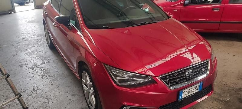 Usata Seat Ibiza FR 89 CV (65 kW) 2019 Rosso Berlina