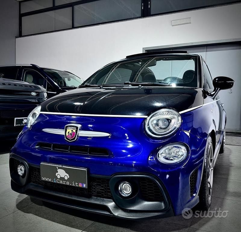 Usata Abarth 595C 145 CV (106 kW) 2018 Blu Cabrio