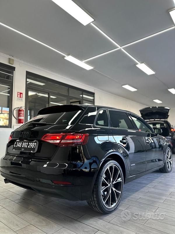 Usata Audi A3 Business 116 CV (85 kW) 2018 Nero Berlina