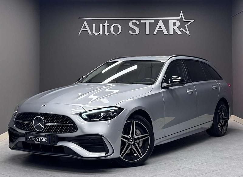 Usata Mercedes C300e Premium Plus 204 CV (150 kW) 2024 Argento Station wagon