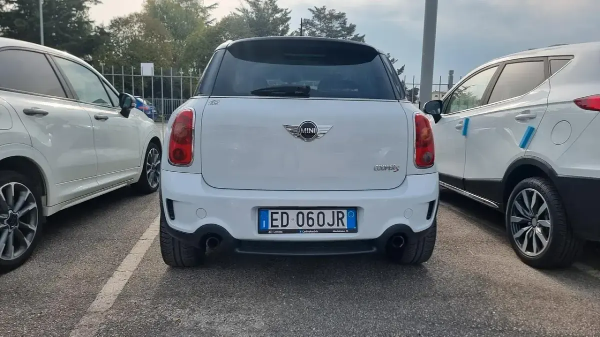 Usata Mini Cooper S Countryman 183 CV (134 kW) 2010 Bianco SUV