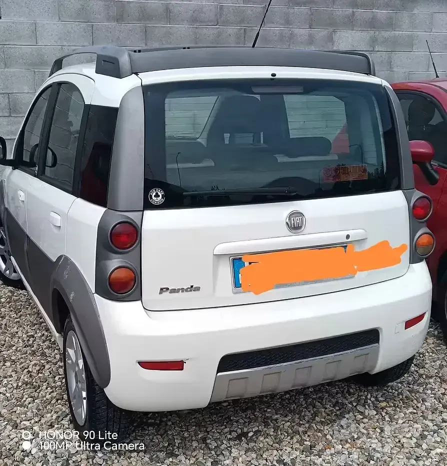 Usata Fiat Panda Cross 2011 Bianco Utilitaria