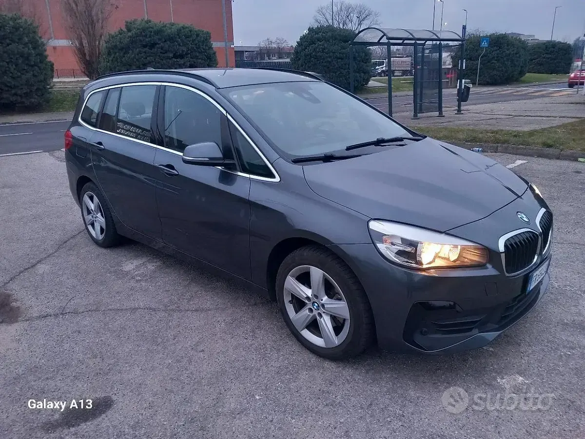Usata BMW 216 Gran Tourer Advantage 116 CV (85 kW) 2018 Grigio Monovolume