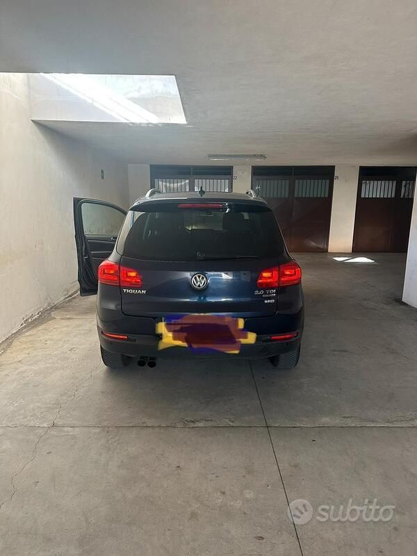 Usata VW Tiguan 140 CV (102 kW) 2011 Blu SUV