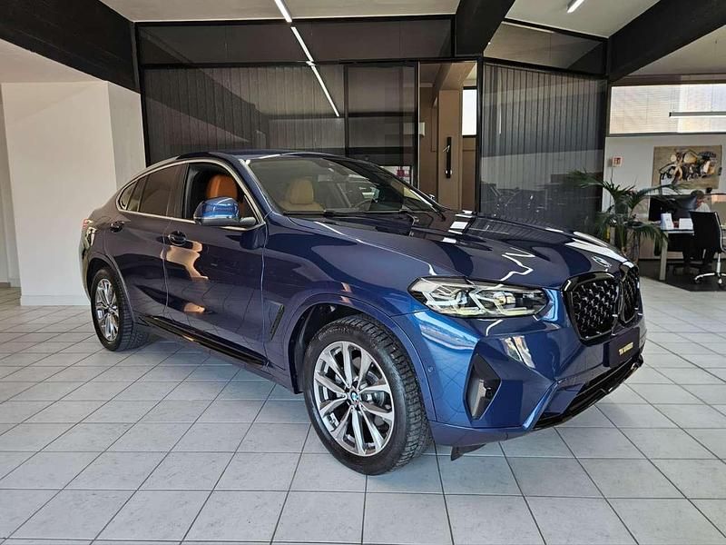 Usata BMW X4 190 CV (139 kW) 2021 Blu/azzurro SUV