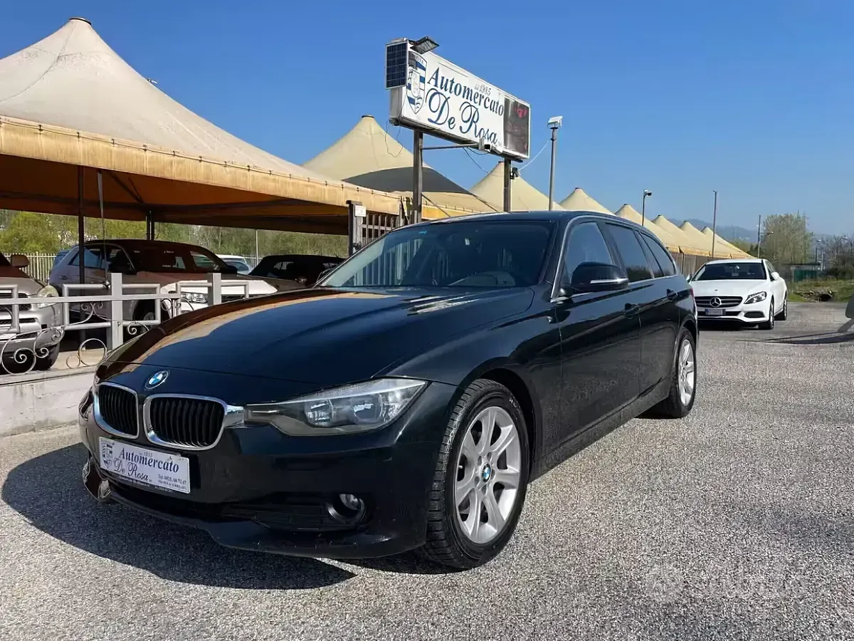 Usata BMW 320 Sport Line 184 CV (135 kW) 2014 Nero Station wagon