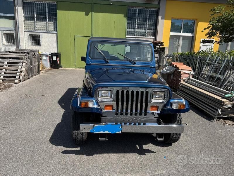 Usata Jeep Wrangler 1990 Blu SUV