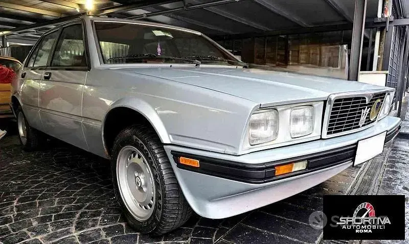 Usata Maserati Biturbo 203 CV (149 kW) 1985 Argento Berlina