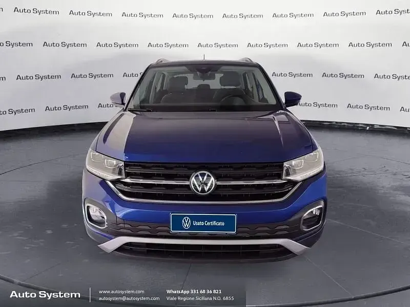 Usata VW T-Cross Advance 110 CV (80 kW) 2023 Reef blue SUV