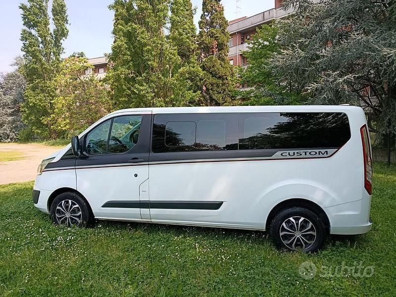 Usata Ford Transit Custom 131 CV (96 kW) 2017 Bianco Monovolume