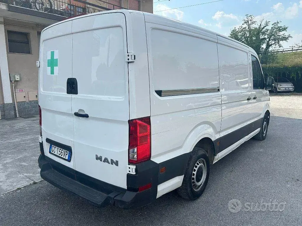 Usata MAN TGE 140 CV (102 kW) 2020 Bianco Furgone