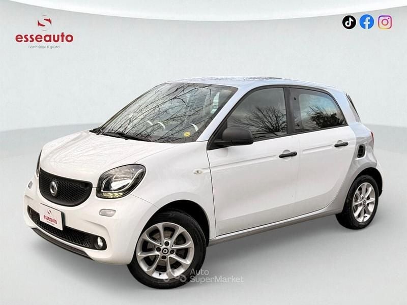 Usata Smart ForFour Prime 71 CV (52 kW) 2017 Bianco Utilitaria