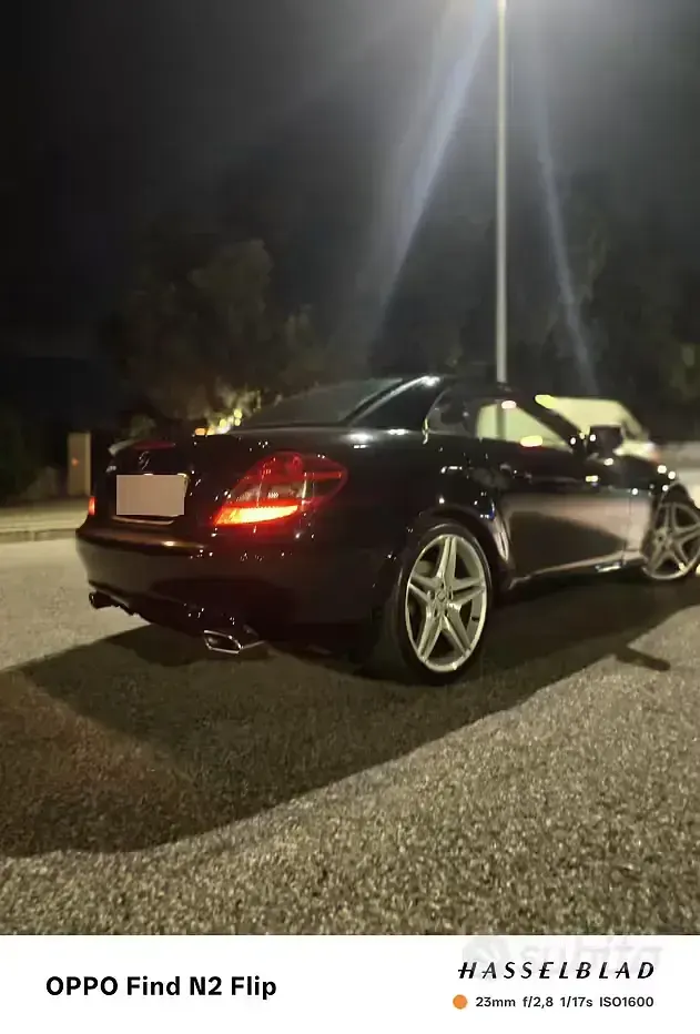 Usata Mercedes SLK200 184 CV (135 kW) 2009 Nero Cabrio