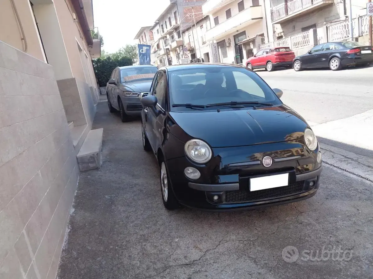 Usata Fiat 500 Sport 69 CV (50 kW) 2008 Nero Berlina
